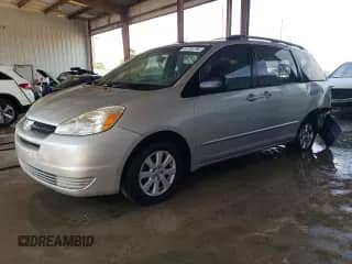 2005 Toyota Sienna CE с VIN 5TDZA23C45S356395, выставлен на аукционе Copart как лот 44785794 с пробегом 167 399 миль миль и Списание • Salvage title. История ставок и продаж доступна на DreamBid. Изображение 1.