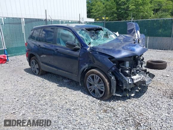 2021 Honda Passport EX-L с VIN 5FNYF8H51MB020250, выставлен на аукционе IAAI как лот 40009629 с пробегом 54 239 миль миль и . История ставок и продаж доступна на DreamBid. Изображение 1.