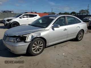 2008 Hyundai Azera Limited с VIN KMHFC46F58A319058, выставлен на аукционе Copart как лот 84177324 с пробегом 135 778 миль миль и Списание • Salvage title. История ставок и продаж доступна на DreamBid. Изображение 1.