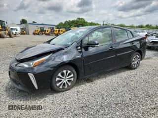 2019 Toyota Prius LE with VIN JTDL9RFUXK3002969, listed as a Copart auction lot 63192795 with 45,182 mi miles and Salvage title. Bid and sale history available at DreamBid. Image 1.