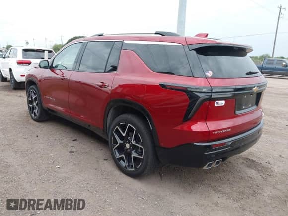 2025 Chevrolet Traverse FWD High Country с VIN 1GNERKRS3SJ198928, выставлен на аукционе IAAI как лот 42475910 с пробегом 6 265 миль миль и . История ставок и продаж доступна на DreamBid. Изображение 3.