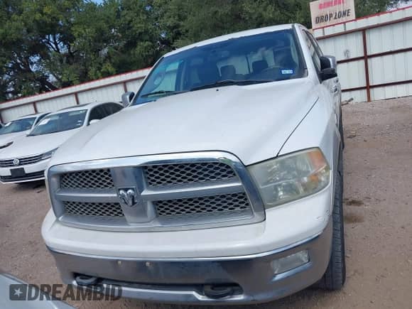 2010 Dodge 1500 Laramie with VIN 1D7RV1CT1AS254347, listed as a IAAI auction lot 43508717 with 155,617 mi miles and . Bid and sale history available at DreamBid. Image 12.