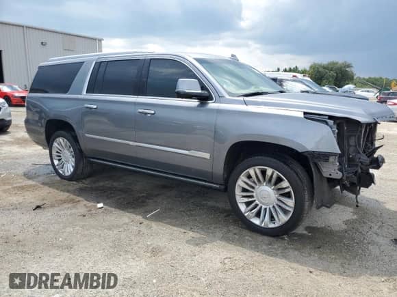 2019 Cadillac Escalade ESV Platinum с VIN 1GYS3KKJ8KR244022, выставлен на аукционе Copart как лот 69283205 с пробегом 90 489 миль миль и Списание • Salvage title. История ставок и продаж доступна на DreamBid. Изображение 4.