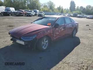 2023 Hyundai Sonata SE z VIN KMHL24JA3PA335291, wystawiony jako Copart lot #81000575 z przebiegiem Nie podano mil oraz Czysty tytuł • Clean title. Historia ofert i sprzedaży dostępna na DreamBid. Obrazek 1.