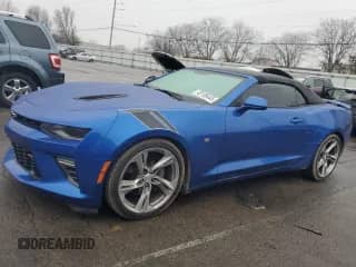 2018 Chevrolet Camaro 2SS с VIN 1G1FH3D79J0110485, выставлен на аукционе Copart как лот 43199445 с пробегом 38 636 миль миль и Списание • Salvage title. История ставок и продаж доступна на DreamBid. Изображение 1.