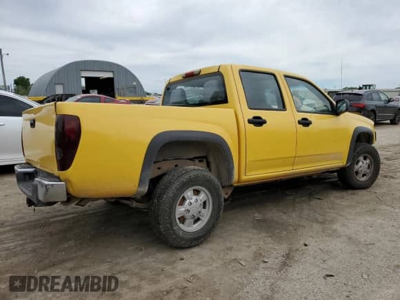 2006 Chevrolet Colorado с VIN 1GCDT138468273498, выставлен на аукционе Copart как лот 56682725 с пробегом 154 183 миль миль и Списание • Salvage title. История ставок и продаж доступна на DreamBid. Изображение 3.
