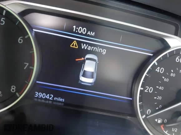 2024 Nissan Altima SV with VIN 1N4BL4DV0RN341286, listed as a IAAI auction lot 43330527 with 39,042 mi miles and . Bid and sale history available at DreamBid. Image 15.