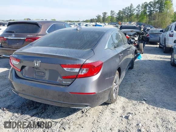 2018 Honda Accord EX-L with VIN 1HGCV3F53JA016161, listed as a IAAI auction lot 42006637 with 95,762 mi miles and . Bid and sale history available at DreamBid. Image 4.
