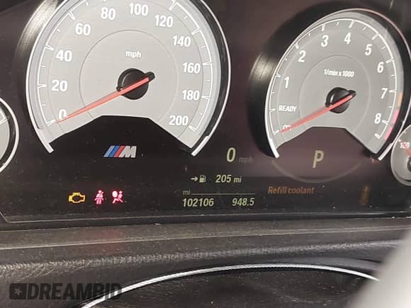 2015 BMW M3 with VIN WBS3C9C52FP804387, listed as a IAAI auction lot 42326259 with 102,106 mi miles and . Bid and sale history available at DreamBid. Image 7.