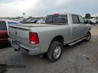 2010 Dodge 2500 SLT with VIN 3D7UT2CL3AG129038, listed as a Copart auction lot 53191974 with 256,397 mi miles and Salvage title. Bid and sale history available at DreamBid. Image 3.