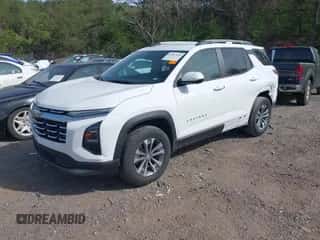 2025 Chevrolet Equinox FWD LT с VIN 3GNAXHEG3SL211520, выставлен на аукционе IAAI как лот 41837600 с пробегом 4 582 миль миль и . История ставок и продаж доступна на DreamBid. Изображение 2.