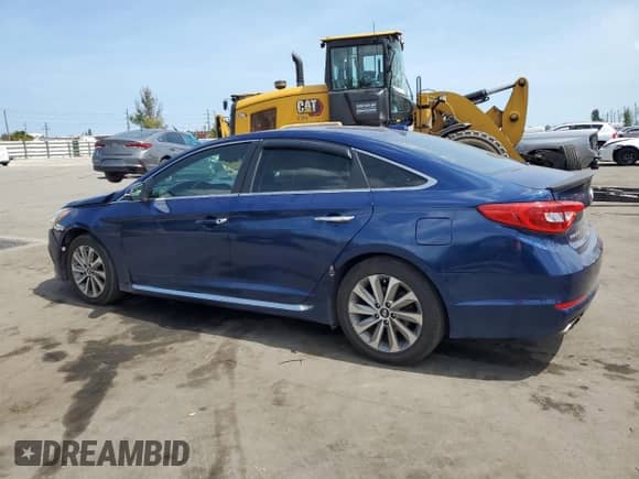 2015 Hyundai Sonata Sport с VIN 5NPE34AF1FH110137, выставлен на аукционе Copart как лот 57858275 с пробегом 153 918 миль миль и Списание • Salvage title. История ставок и продаж доступна на DreamBid. Изображение 2.