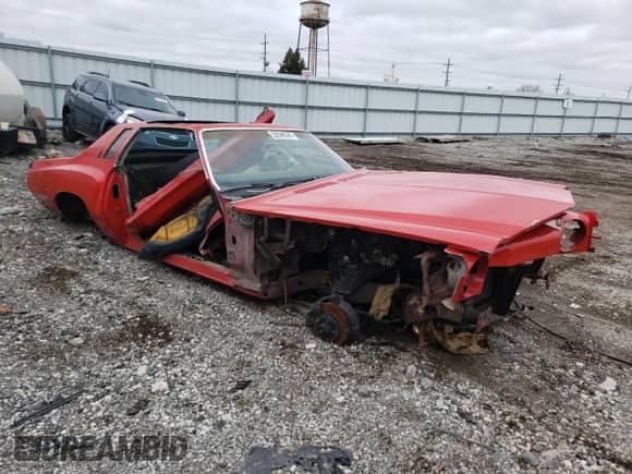 1974 Chevrolet Monte Carlo с VIN 1H57U4Z441397, выставлен на аукционе Copart как лот 52946345 с пробегом Не указан миль и Списание • Salvage title. История ставок и продаж доступна на DreamBid. Изображение 4.