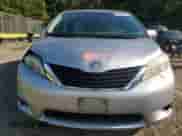 2011 Toyota Sienna LE with VIN 5TDKK3DC7BS089252, listed as a Copart auction lot 84197245 with 119,329 mi miles and Salvage title. Bid and sale history available at DreamBid. Image 5.