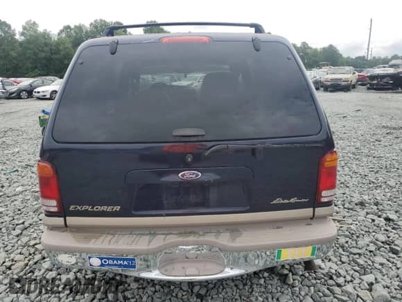 1999 Ford Explorer XLT with VIN 1FMDU34EXXZB35517, listed as a Copart auction lot 64431625 with 111,443 mi miles and Salvage title. Bid and sale history available at DreamBid. Image 6.