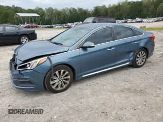 2015 Hyundai Sonata Sport с VIN 5NPE34AF5FH087221, выставлен на аукционе Copart как лот 80533875 с пробегом 163 111 миль миль и Списание • Salvage title. История ставок и продаж доступна на DreamBid. Изображение 1.