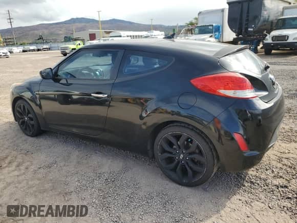 2015 Hyundai Veloster z VIN KMHTC6AD2FU220312, wystawiony jako Copart lot #65853685 z przebiegiem 46 683 mil mil oraz Szkoda całkowita • Salvage title. Historia ofert i sprzedaży dostępna na DreamBid. Obrazek 2.