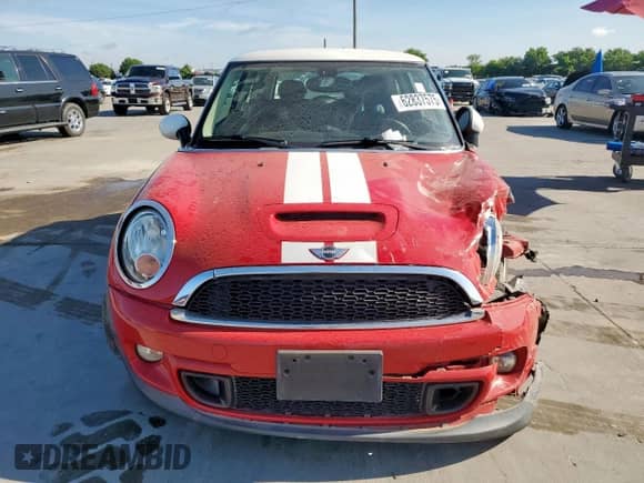 2012 MINI Hardtop S with VIN WMWSV3C50CTY25944, listed as a Copart auction lot 62837575 with 73,618 mi miles and Salvage title. Bid and sale history available at DreamBid. Image 5.