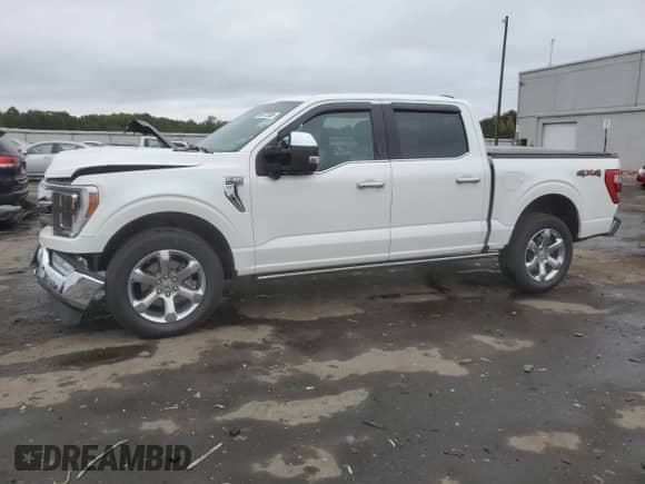 2021 Ford F-150 Lariat с VIN 1FTFW1E83MFA80913, выставлен на аукционе Copart как лот 80072305 с пробегом 47 628 миль миль и Списание • Salvage title. История ставок и продаж доступна на DreamBid. Изображение 1.