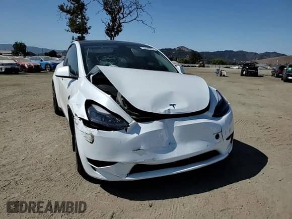 2022 Tesla Model Y Performance with VIN 7SAYGDEFXNF406995, listed as a Copart auction lot 70490065 with 96,088 mi miles and Salvage title. Bid and sale history available at DreamBid. Image 13.