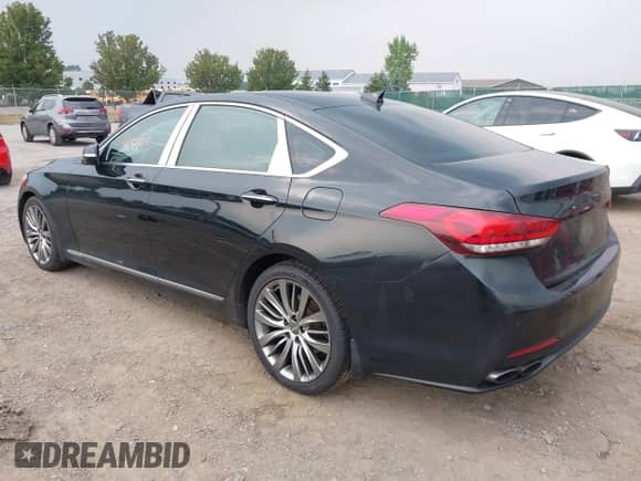 2015 Hyundai Genesis 5.0L с VIN KMHGN4JF6FU042129, выставлен на аукционе IAAI как лот 42931128 с пробегом 93 689 миль миль и . История ставок и продаж доступна на DreamBid. Изображение 3.