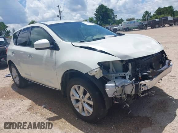 2011 Nissan Murano SL с VIN JN8AZ1MU8BW068709, выставлен на аукционе IAAI как лот 42755327 с пробегом 109 932 миль миль и . История ставок и продаж доступна на DreamBid. Изображение 1.