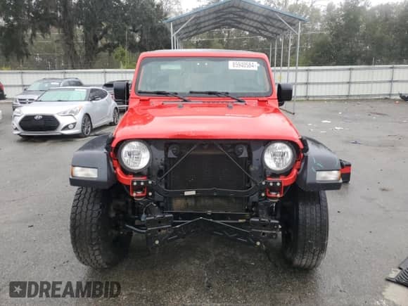 2021 Jeep Wrangler Sport с VIN 1C4GJXAG8MW788027, выставлен на аукционе Copart как лот 85940584 с пробегом 42 401 миль миль и Списание • Salvage title. История ставок и продаж доступна на DreamBid. Изображение 5.