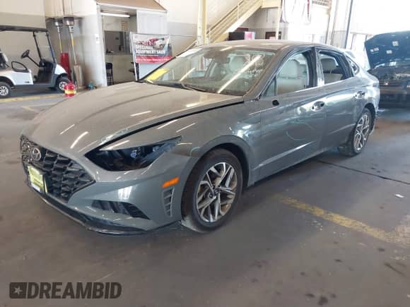 2023 Hyundai Sonata SEL with VIN KMHL64JA3PA286260, listed as a IAAI auction lot 42919718 with 61,137 mi miles and . Bid and sale history available at DreamBid. Image 2.
