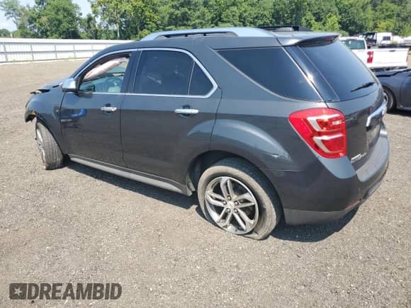 2017 Chevrolet Equinox Premier z VIN 2GNFLGEK9H6350337, wystawiony jako Copart lot #66073715 z przebiegiem 126 073 mil mil oraz Szkoda całkowita • Salvage title. Historia ofert i sprzedaży dostępna na DreamBid. Obrazek 2.