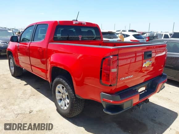 2019 Chevrolet Colorado 2WD LT z VIN 1GCGSCEA3K1255685, wystawiony jako IAAI lot #42813645 z przebiegiem 93 077 mil mil oraz . Historia ofert i sprzedaży dostępna na DreamBid. Obrazek 3.
