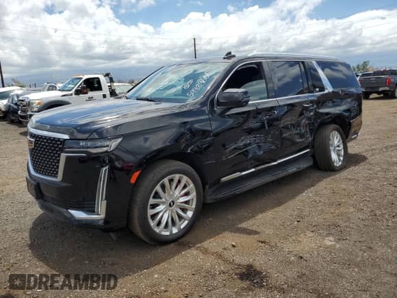 2024 Cadillac Escalade ESV 4WD Luxury с VIN 1GYS4JKL9RR187316, выставлен на аукционе Copart как лот 54889605 с пробегом 17 990 миль миль и Списание • Salvage title. История ставок и продаж доступна на DreamBid. Изображение 1.
