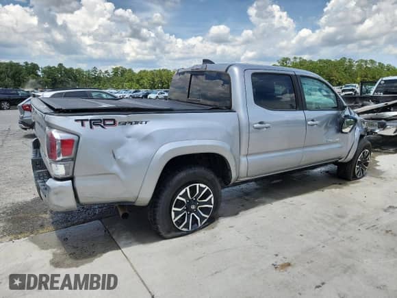 2021 Toyota Tacoma SR5 with VIN 3TMAZ5CN5MM151188, listed as a Copart auction lot 63488715 with 126,691 mi miles and Non repairable. Bid and sale history available at DreamBid. Image 3.