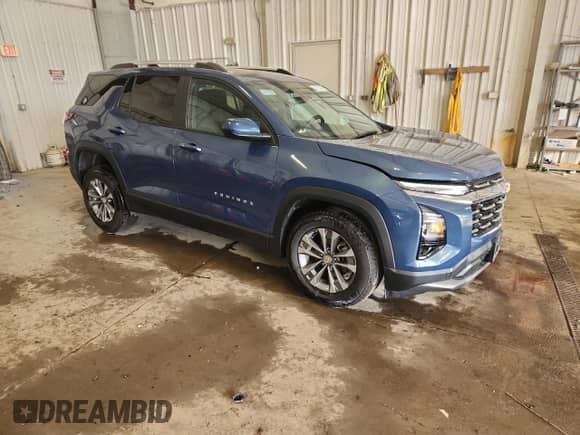 2025 Chevrolet Equinox AWD LT с VIN 3GNAXPEG2SL103643, выставлен на аукционе Copart как лот 84815685 с пробегом 20 365 миль миль и Списание • Salvage title. История ставок и продаж доступна на DreamBid. Изображение 4.