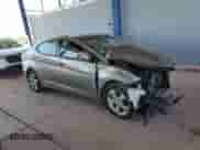 2012 Hyundai Elantra Limited with VIN 5NPDH4AE7CH094977, listed as a Copart auction lot 80330645 with 94,226 mi miles and Salvage title. Bid and sale history available at DreamBid. Image 4.