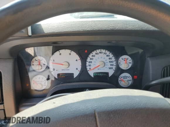 2005 Dodge 2500 SLT with VIN 3D7KS28C15G842724, listed as a Copart auction lot 80251885 with 202,621 mi miles and Salvage title. Bid and sale history available at DreamBid. Image 9.