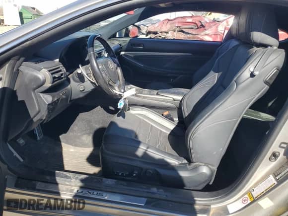 2016 Lexus RC 350 F Sport with VIN JTHSE5BC5G5007052, listed as a Copart auction lot 88231665 with 91,921 mi miles and Salvage title. Bid and sale history available at DreamBid. Image 7.