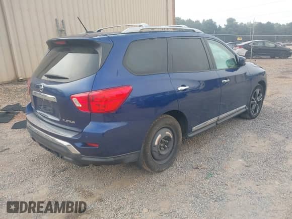 2017 Nissan Pathfinder S with VIN 5N1DR2MN1HC639518, listed as a IAAI auction lot 42866547 with 92,021 mi miles and . Bid and sale history available at DreamBid. Image 4.