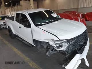 2019 Chevrolet Colorado 2WD Work Truck z VIN 1GCHSBEN7K1158829, wystawiony jako IAAI lot #40285519 z przebiegiem 71 550 mil mil oraz . Historia ofert i sprzedaży dostępna na DreamBid. Obrazek 1.