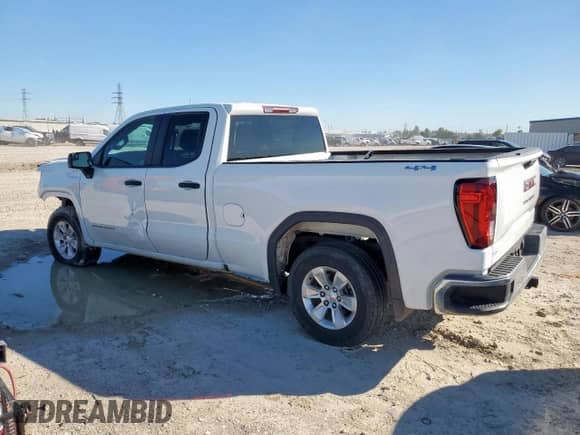 2023 GMC Sierra 1500 Pro с VIN 1GTRUAED3PZ178617, выставлен на аукционе Copart как лот 90584455 с пробегом Не указан миль и Списание • Salvage title. История ставок и продаж доступна на DreamBid. Изображение 2.