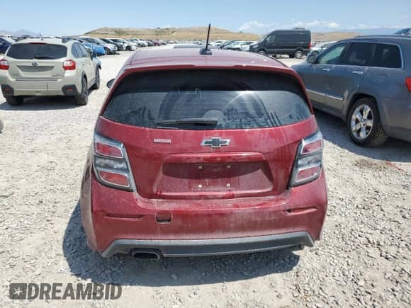 2018 Chevrolet Sonic LT с VIN 1G1JD6SB3J4106035, выставлен на аукционе Copart как лот 59584725 с пробегом 68 680 миль миль и Списание • Salvage title. История ставок и продаж доступна на DreamBid. Изображение 6.
