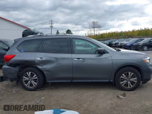 2018 Nissan Pathfinder S with VIN 5N1DR2MN1JC674002, listed as a IAAI auction lot 43531962 with 72,596 mi miles and . Bid and sale history available at DreamBid. Image 12.