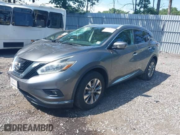 2018 Nissan Murano SV z VIN 5N1AZ2MH3JN200733, wystawiony jako IAAI lot #42591114 z przebiegiem 76 917 mil mil oraz . Historia ofert i sprzedaży dostępna na DreamBid. Obrazek 2.