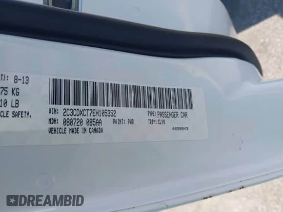 2014 Dodge Charger RT Max z VIN 2C3CDXCT7EH105352, wystawiony jako IAAI lot #43082565 z przebiegiem 170 897 mil mil oraz . Historia ofert i sprzedaży dostępna na DreamBid. Obrazek 9.