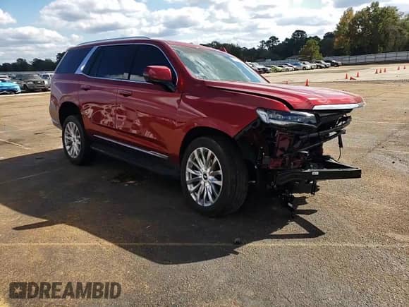 2024 Cadillac Escalade RWD Premium Luxury с VIN 1GYS3BKL2RR121537, выставлен на аукционе Copart как лот 77426534 с пробегом 5 356 миль миль и Списание • Salvage title. История ставок и продаж доступна на DreamBid. Изображение 12.