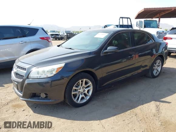 2013 Chevrolet Malibu Eco with VIN 1G11F5SR4DF213217, listed as a IAAI auction lot 42724853 with 150,076 mi miles and . Bid and sale history available at DreamBid. Image 2.