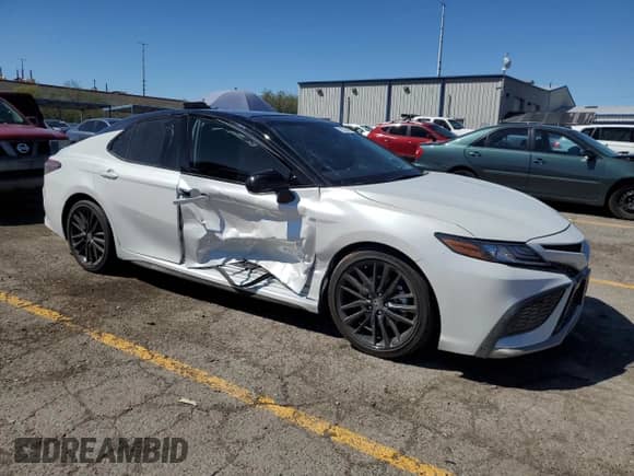 2024 Toyota Camry TRD with VIN 4T1KZ1AK9RU097009, listed as a Copart auction lot 72060485 with 34,774 mi miles and Salvage title. Bid and sale history available at DreamBid. Image 4.