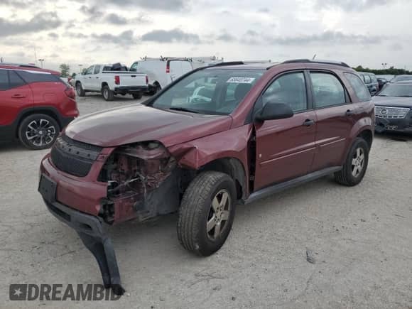 2007 Chevrolet Equinox LS with VIN 2CNDL13F476026547, listed as a Copart auction lot 65640744 with 177,385 mi miles and Salvage title. Bid and sale history available at DreamBid. Image 1.