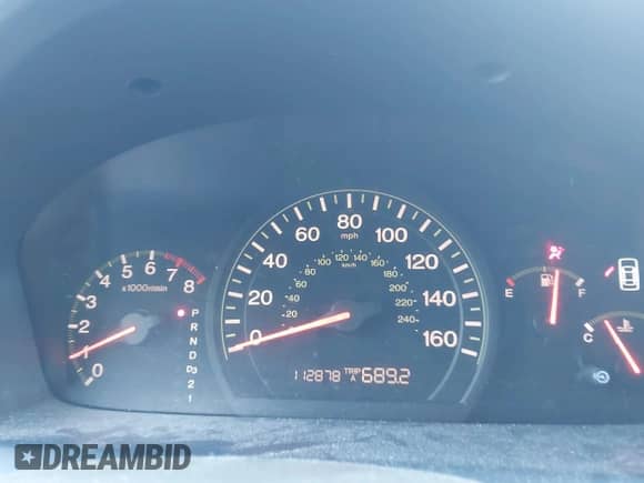 2005 Honda Accord EX-L with VIN 1HGCM56825A159391, listed as a IAAI auction lot 43511733 with 112,878 mi miles and . Bid and sale history available at DreamBid. Image 7.