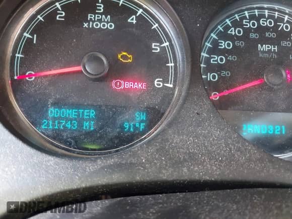 2009 Chevrolet Tahoe LS с VIN 1GNFC13C09R272836, выставлен на аукционе IAAI как лот 43145914 с пробегом 211 743 миль миль и . История ставок и продаж доступна на DreamBid. Изображение 7.