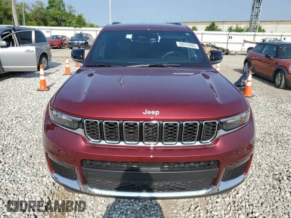 2025 Jeep Grand Cherokee Limited with VIN 1C4RJKBG9S8642375, listed as a Copart auction lot 59274395 with 14,189 mi miles and Salvage title. Bid and sale history available at DreamBid. Image 5.